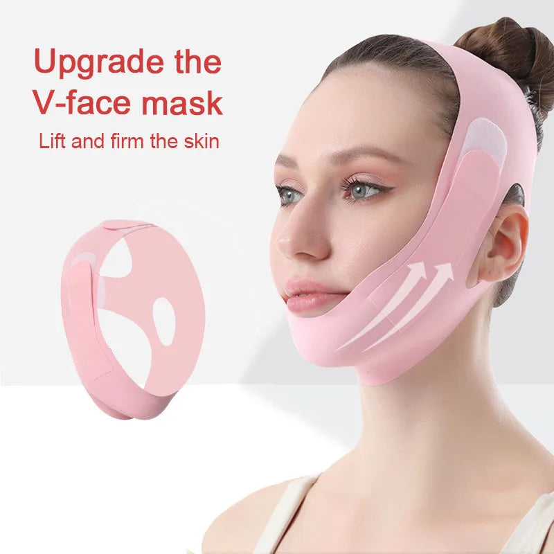 New V Line Face Women Face Slimming Bandage Chin Cheek Lift up Belt anti Facial Massager Beauty Skin Care Tools TLMZ01