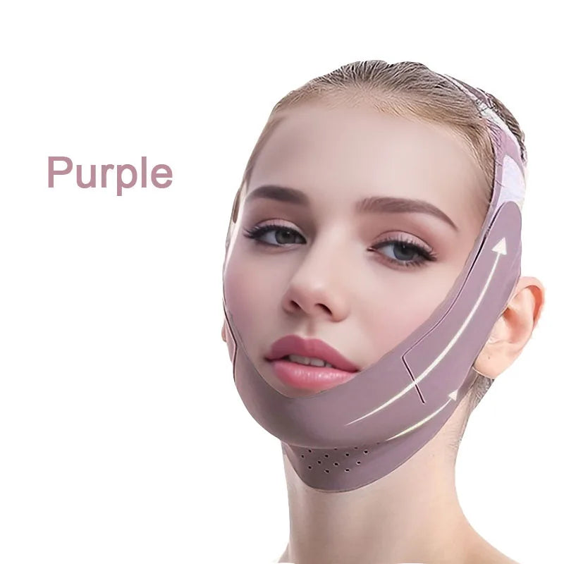 New V Line Face Women Face Slimming Bandage Chin Cheek Lift up Belt anti Facial Massager Beauty Skin Care Tools TLMZ01